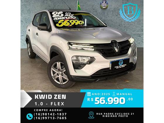 RENAULT KWID 1.0 12V SCE FLEX ZEN MANUAL